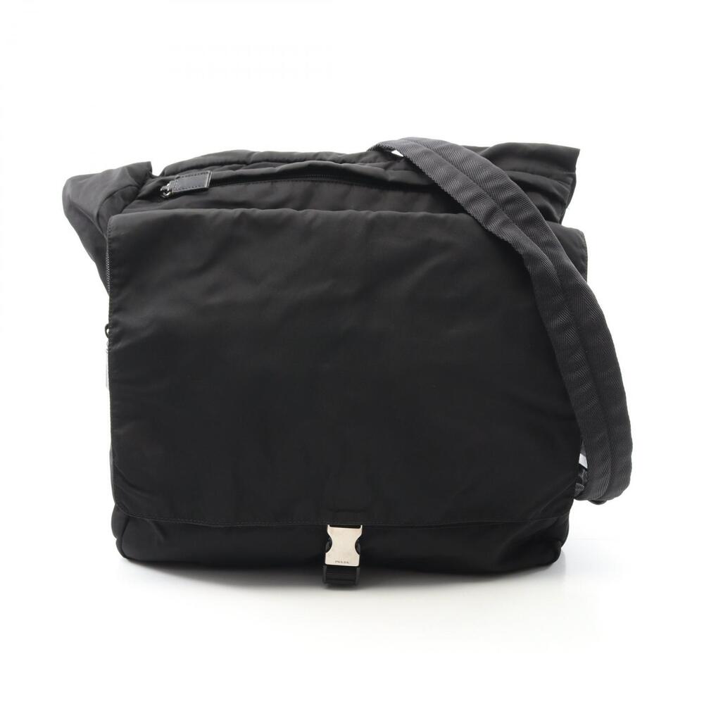 Prada Tessuto messenger bag black body Bag